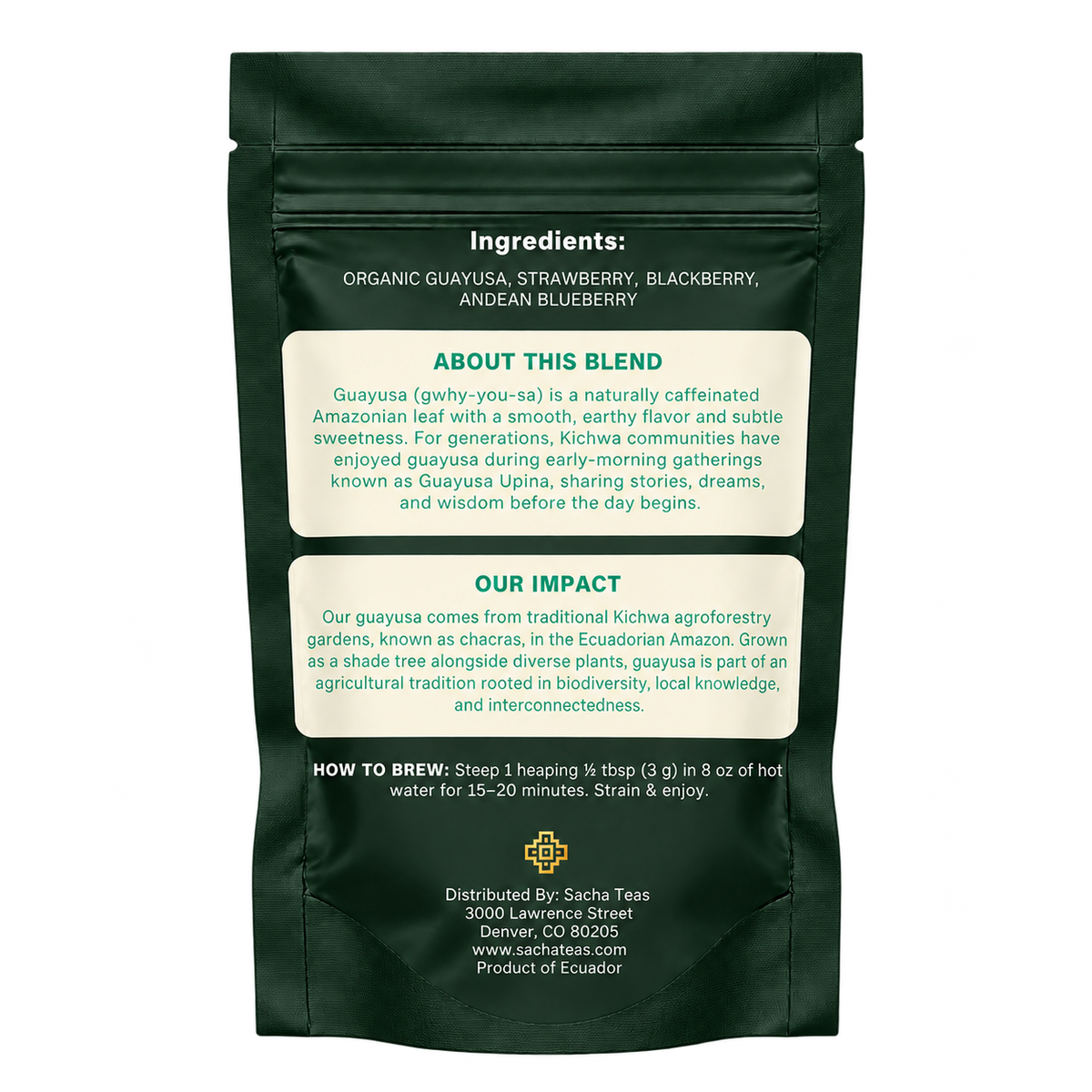 Wild Berry Guayusa Tea