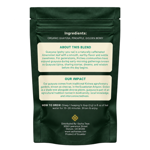 Golden Glow Guayusa Tea